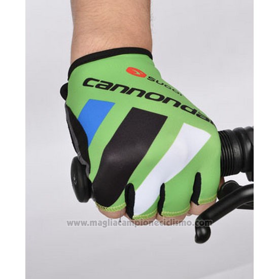 2014 Cannondale Guanti Corti Ciclismo Verde